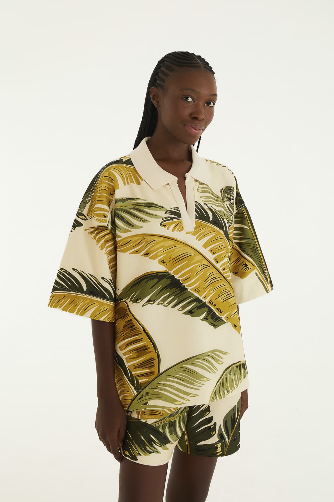 Blusa Polo Moletom Trancoso